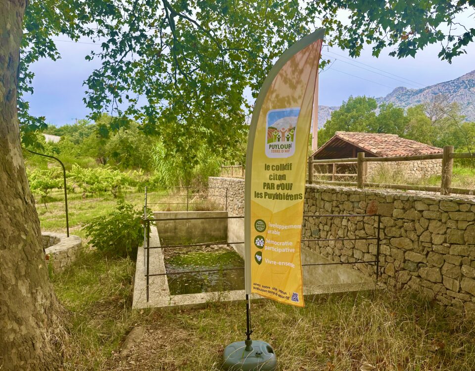 Lavoir de jauvade avec flamme