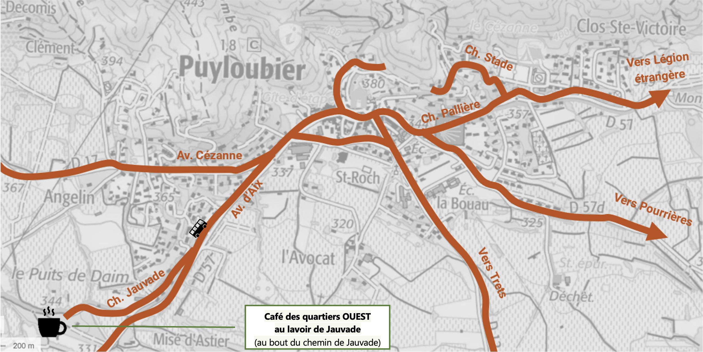 Plan café des quartiers ouest