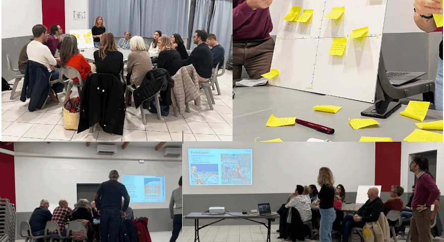 Réunion sur 6 thèmes