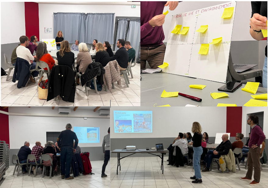 Réunion sur 6 thèmes