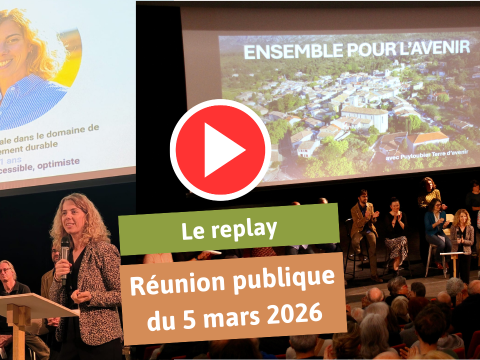 Photos Réunion publique 5 mars